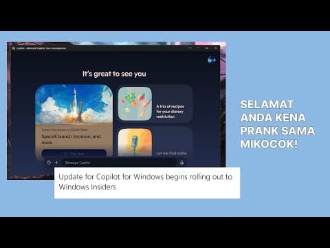 Selamat Anda Kena Prank Sama Mikocok!